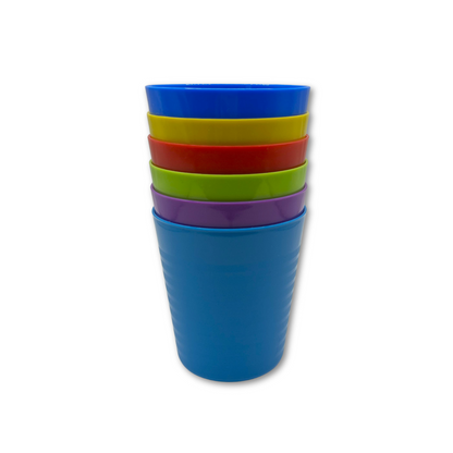 Pack de 6 Vasos de Plástico