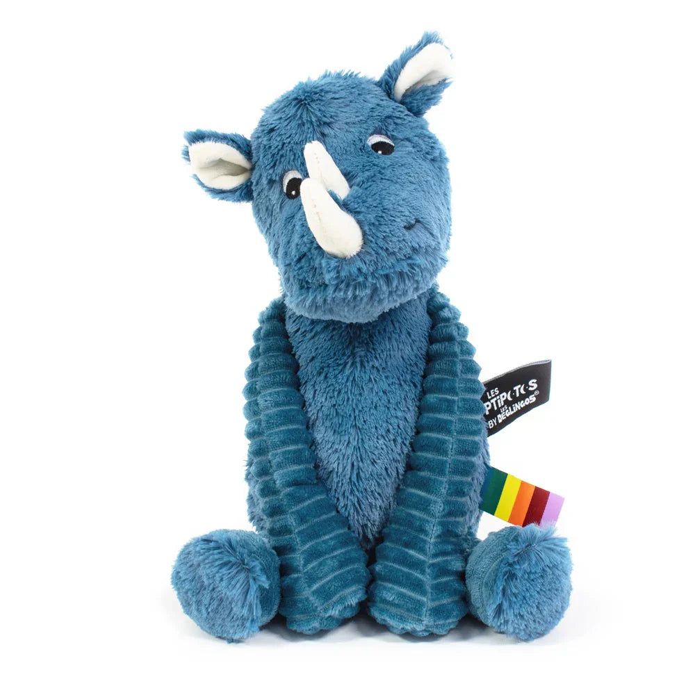 Peluche Rinoceronte Grobisou - Azul