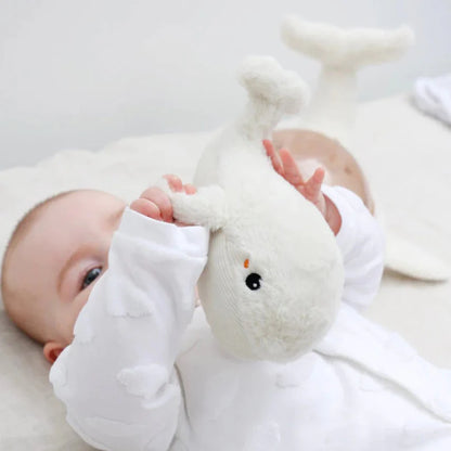 Peluche Proyector Ballena Tranquil Blanco