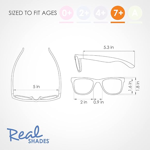 Lentes de sol Surf talla 7+ - Rosado