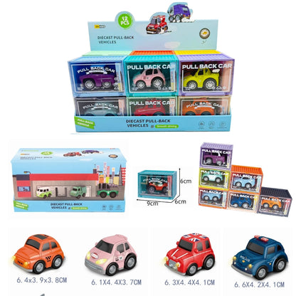 Pack de 12 autos clásicos