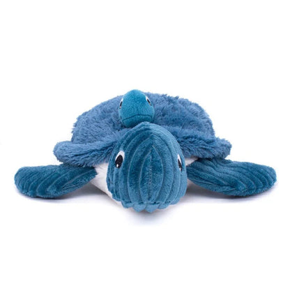 Peluche Tortuga Sauvenou Mamá y Bebé - Azul