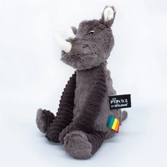Peluche Rinoceronte Grobisou - Gris