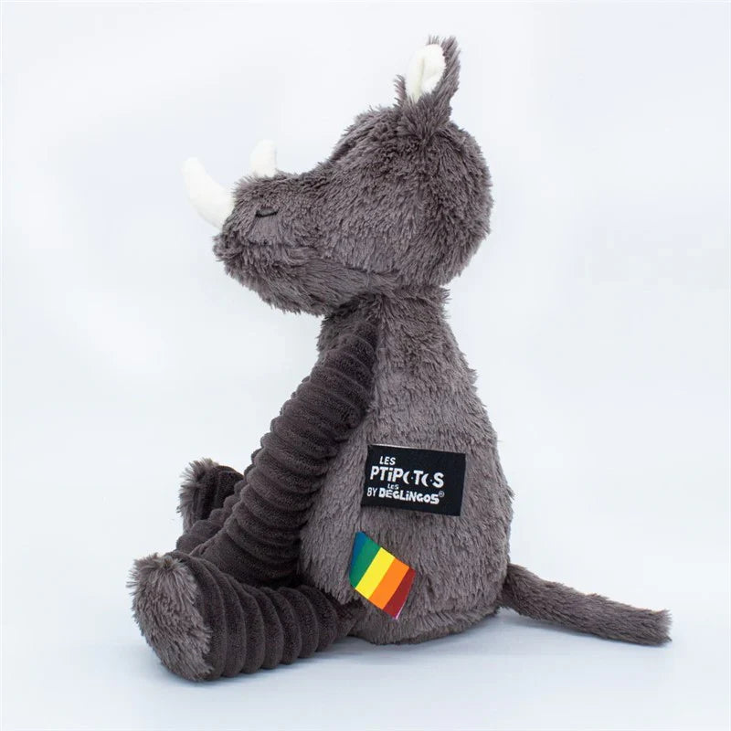 Peluche Rinoceronte Grobisou - Gris