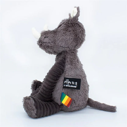 Peluche Rinoceronte Grobisou - Gris