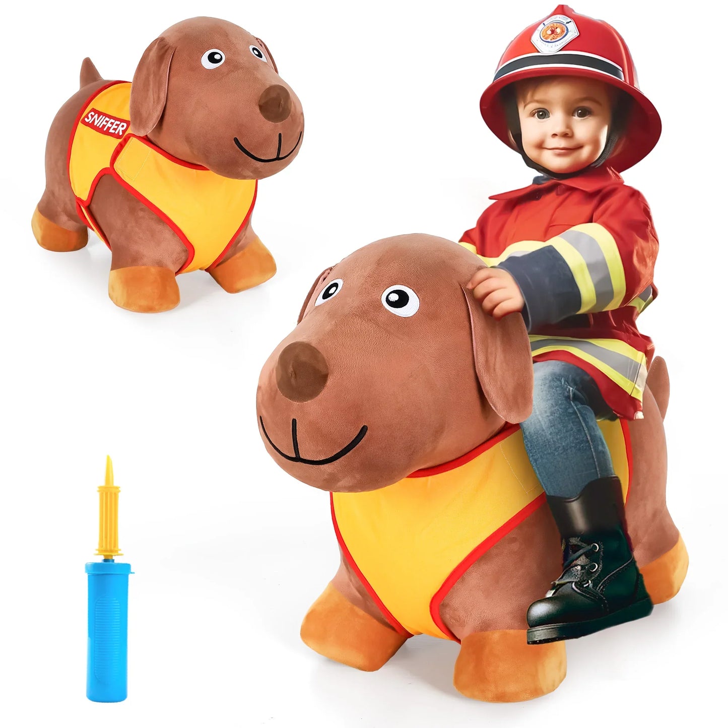 Saltarina Perro de rescate