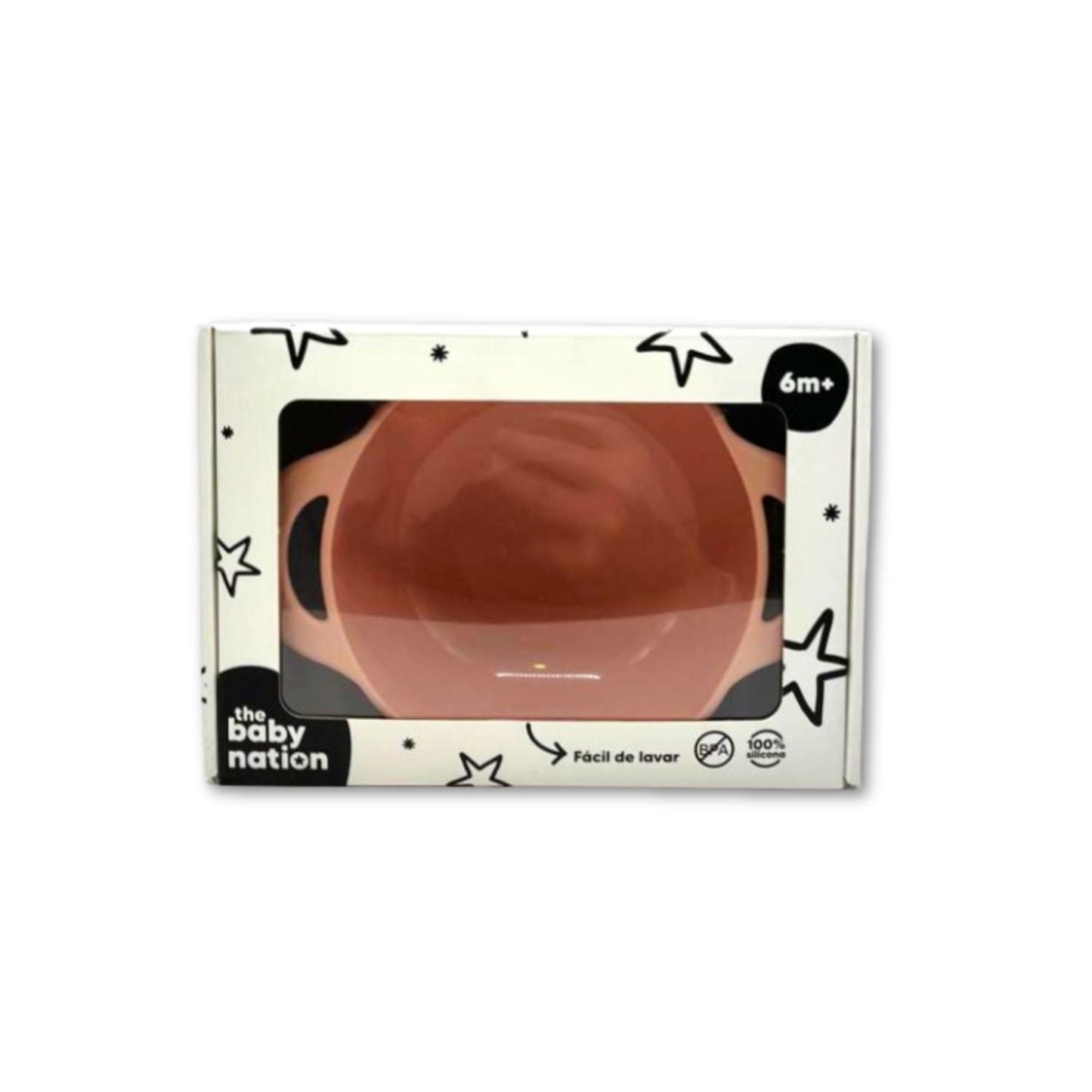 Bowl de Silicona con Succión Rosado