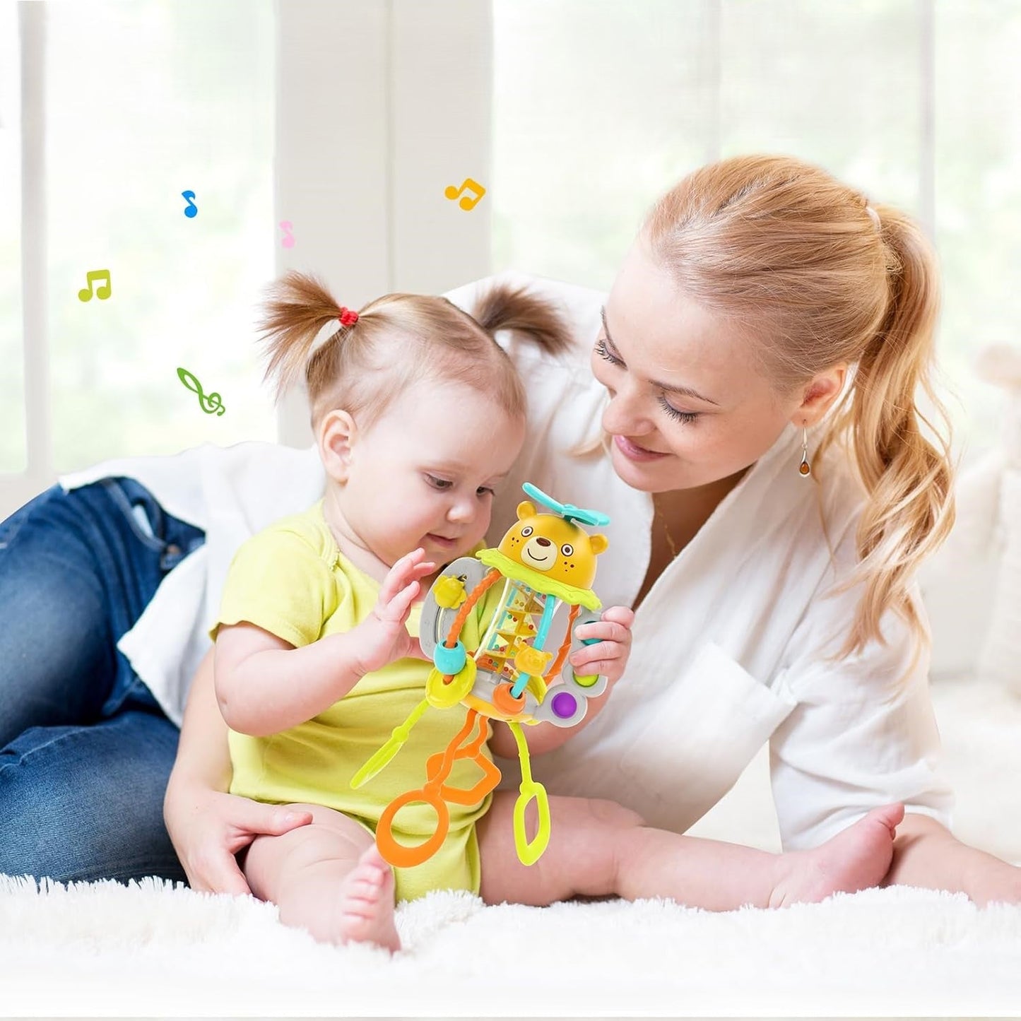 Juguete Oso Interactivo Sacude y Tira