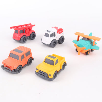 Set de 5 Vehículos de Bioplástico