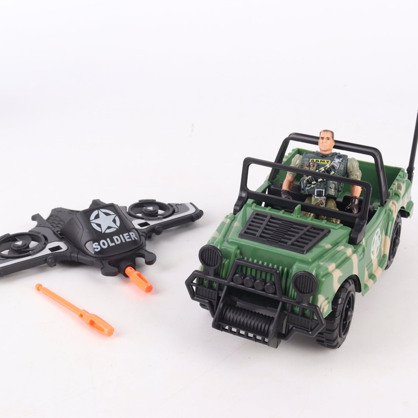 Auto Militar con Lanzaproyectiles