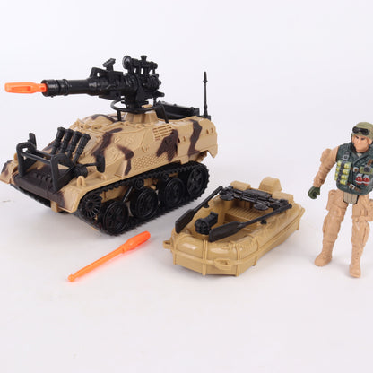 Tanque Militar con Lanzaproyectiles