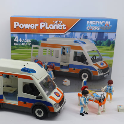 Ambulancia con Luz y Sonido