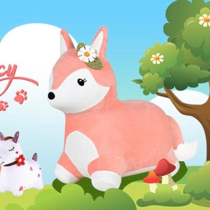 Saltarina Zorro rosado