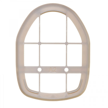 Espaciadores para puerta retráctil