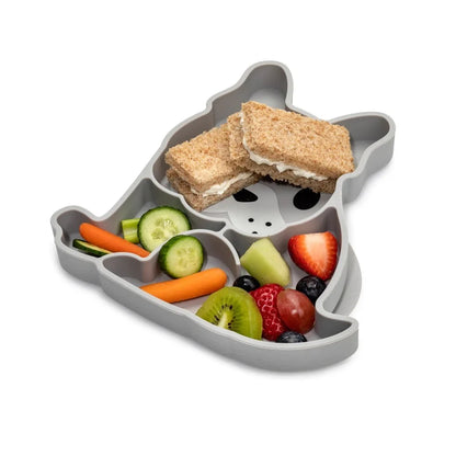Plato de silicona con succión - Perrito