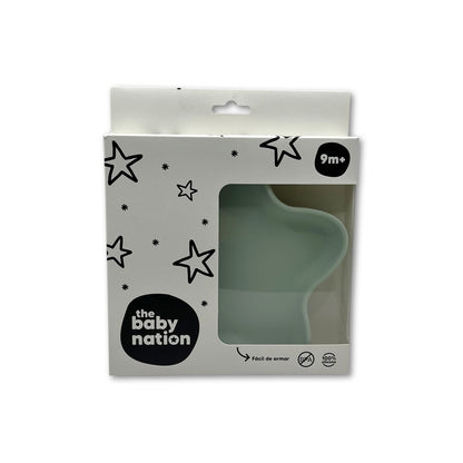 Plato de Silicona con Succión Estrella