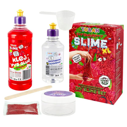 Kit hazlo tu mismo. Slime – Frutilla XL