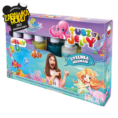 Set Tubi Jelly 6 colores – Sirena