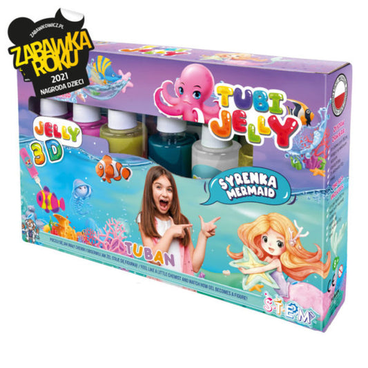 Set Tubi Jelly 6 colores – Sirena