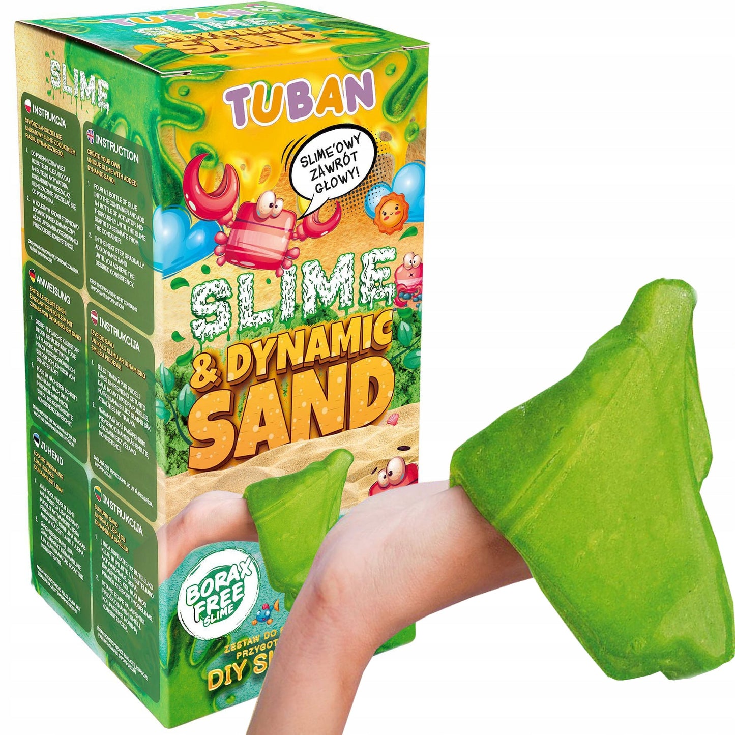 Kit hazlo tu mismo. Slime y Arena dinámica