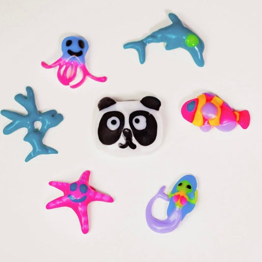 Set Tubi Jelly 3 colores – Animales