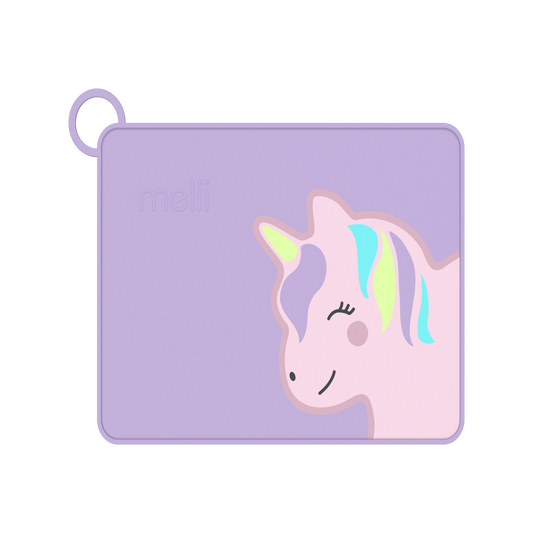 Individual de silicona - Morado